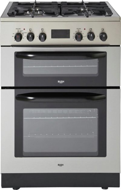 Bush - BUDFD60SS - Dual Fuel Cooker- S/Steel/Ins/Del/Rec